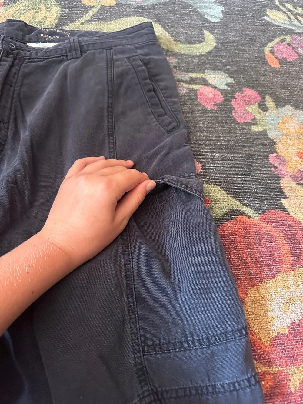 Tommy Bahama Dark Blue Cargo Shorts